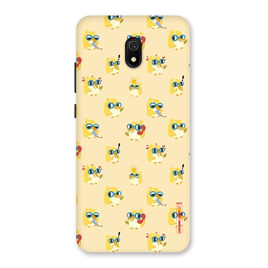 Yellow Parrot Back Case for Redmi 8A