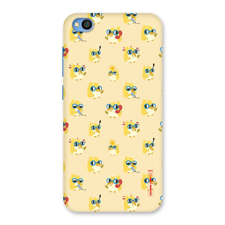 Yellow Parrot Back Case for Redmi Go