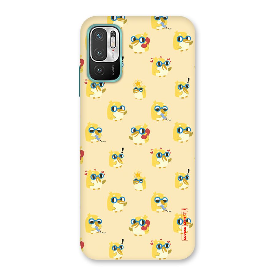 Yellow Parrot Back Case for Redmi Note 10T 5G