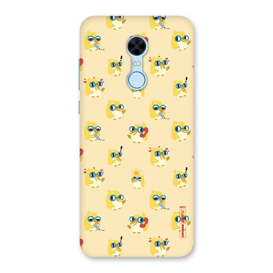 Yellow Parrot Back Case for Redmi Note 5