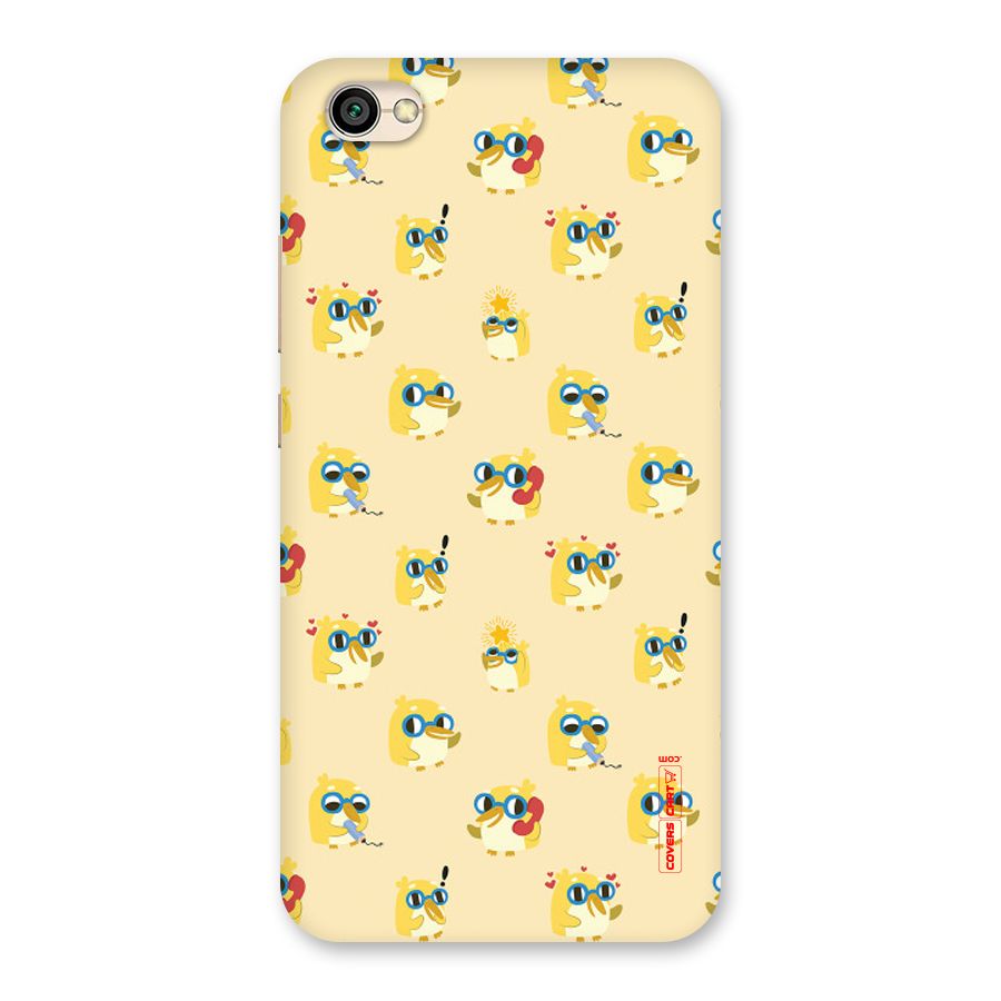 Yellow Parrot Back Case for Redmi Y1 Lite