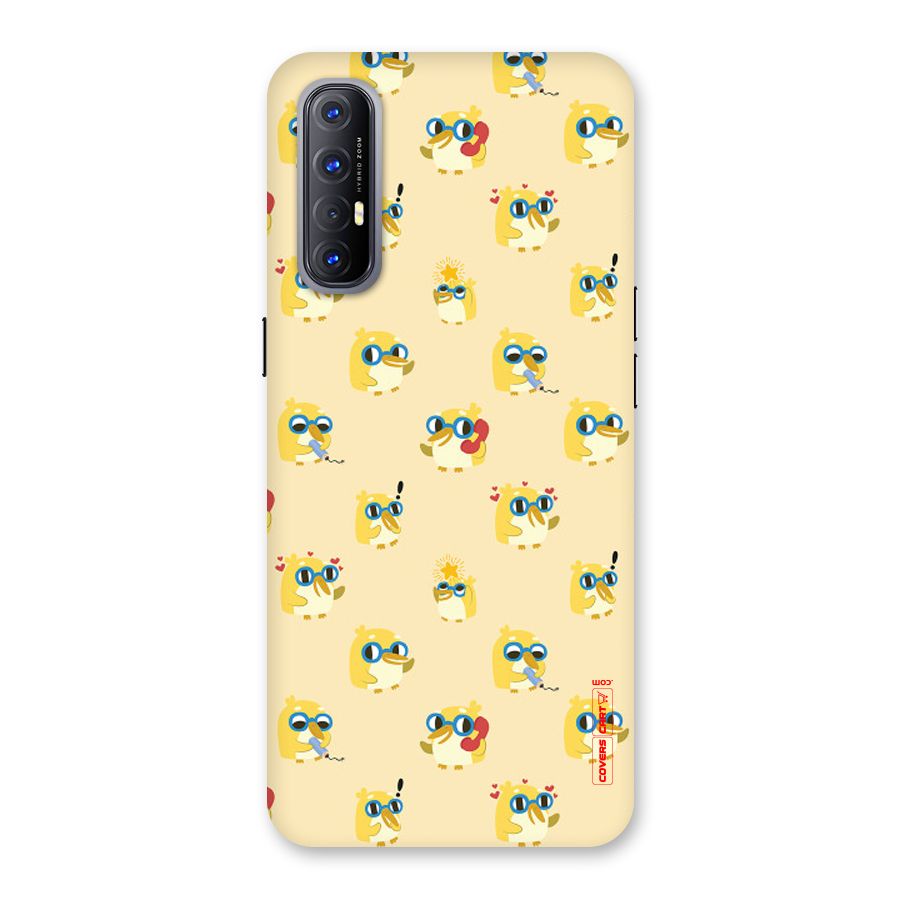 Yellow Parrot Back Case for Reno3 Pro