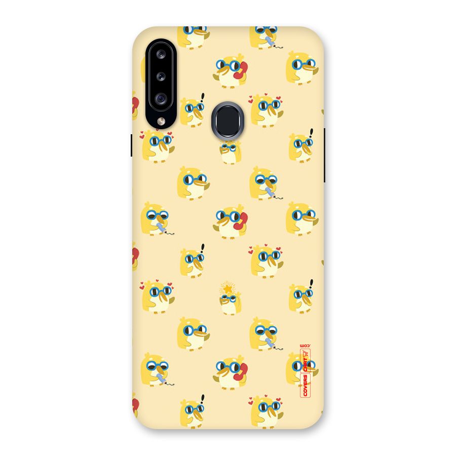Yellow Parrot Back Case for Samsung Galaxy A20s
