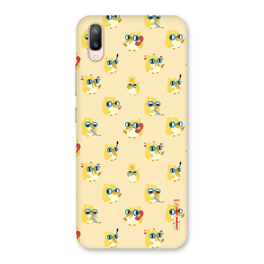 Yellow Parrot Back Case for Vivo V11 Pro