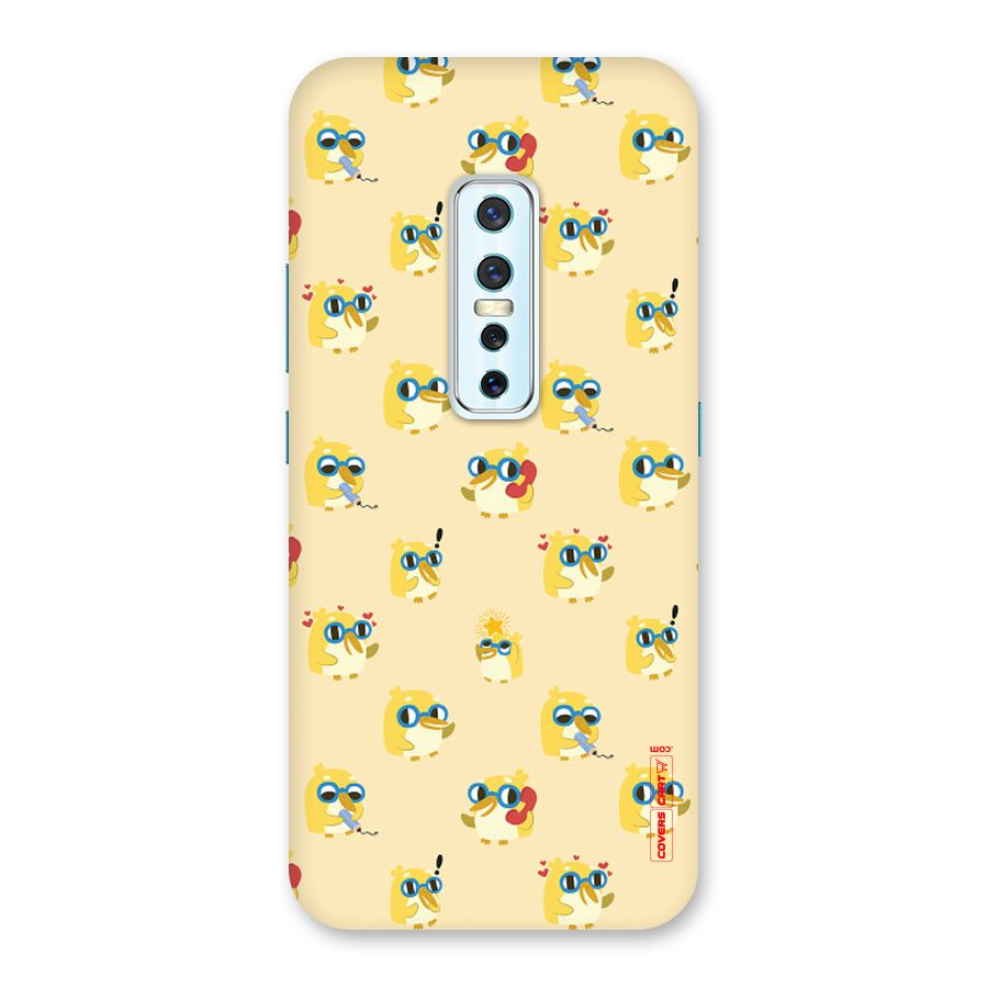 Yellow Parrot Back Case for Vivo V17 Pro