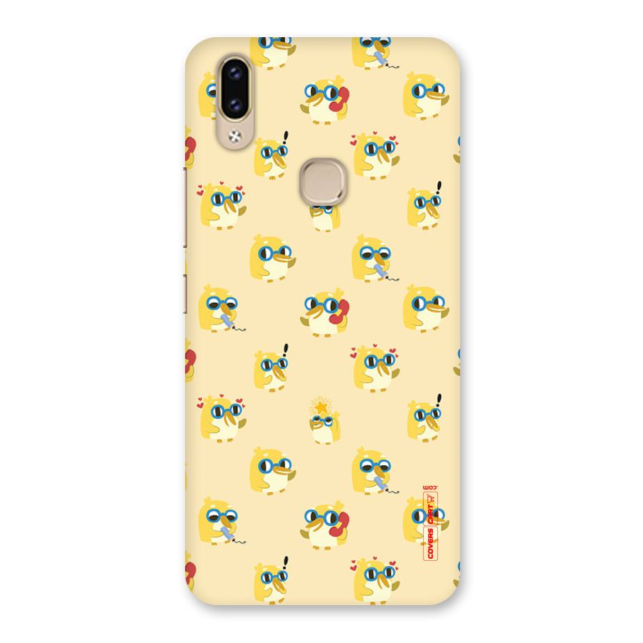 Yellow Parrot Back Case for Vivo V9