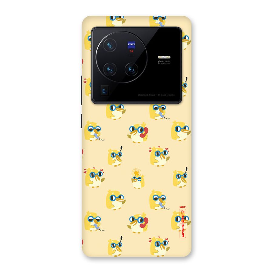 Yellow Parrot Back Case for Vivo X80 Pro