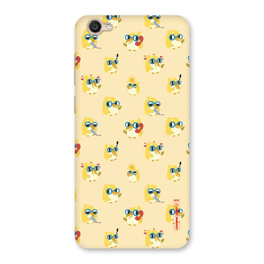 Yellow Parrot Back Case for Vivo Y55