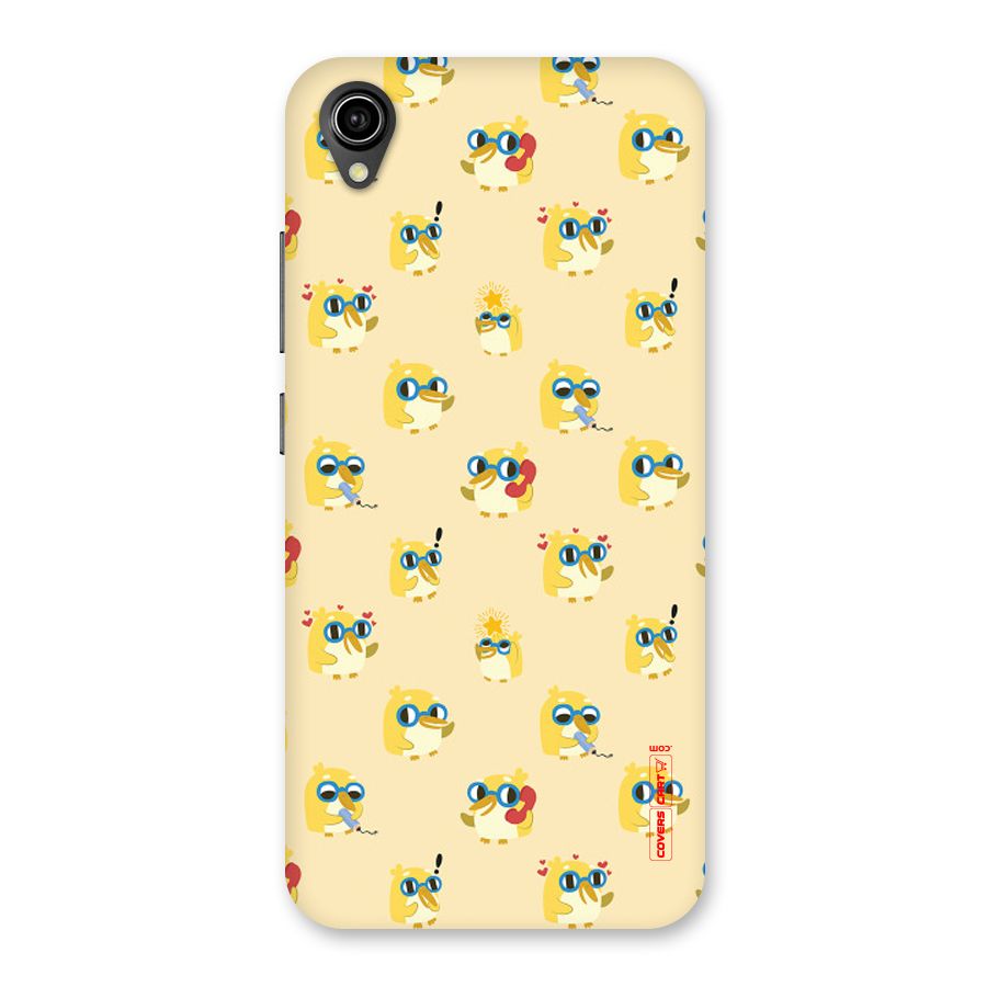 Yellow Parrot Back Case for Vivo Y90