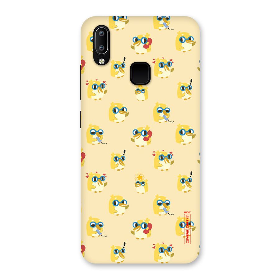 Yellow Parrot Back Case for Vivo Y93