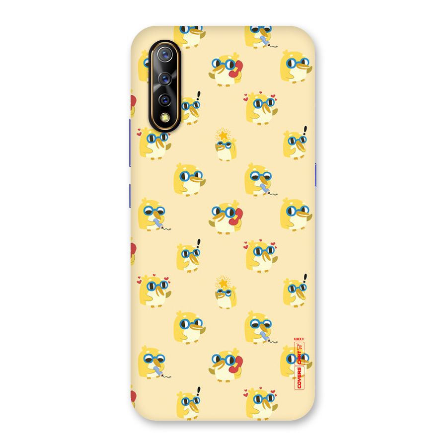 Yellow Parrot Back Case for Vivo Z1x