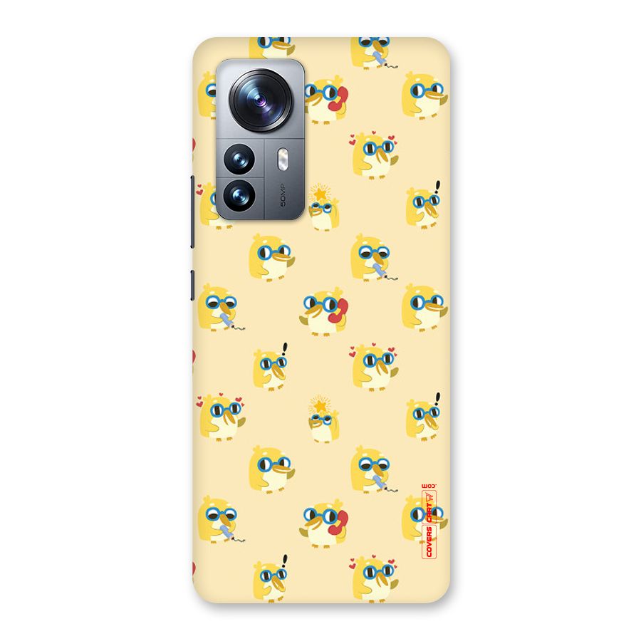 Yellow Parrot Back Case for Xiaomi 12 Pro