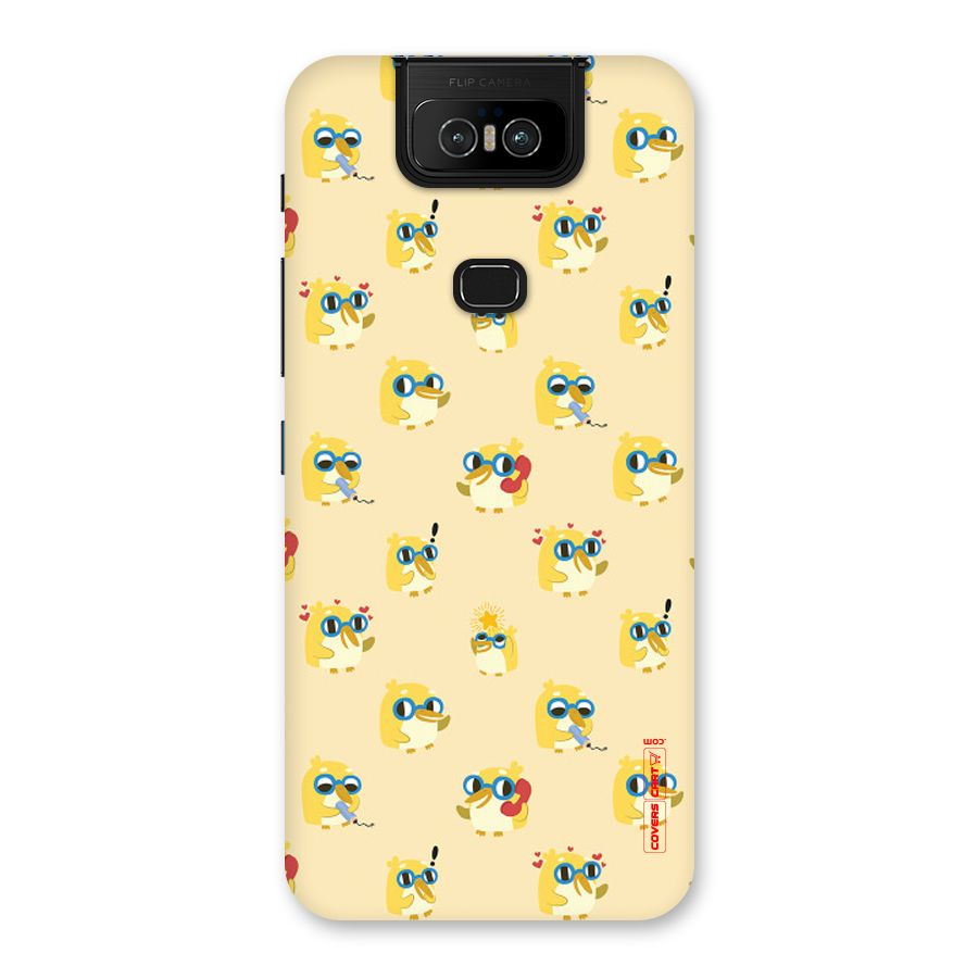 Yellow Parrot Back Case for Zenfone 6z
