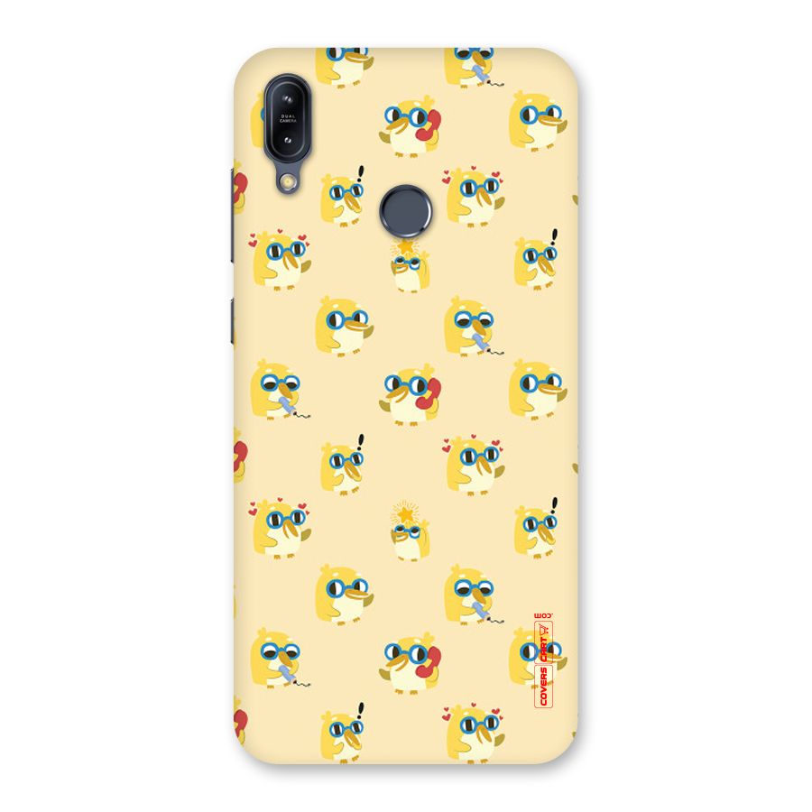 Yellow Parrot Back Case for Zenfone Max M2
