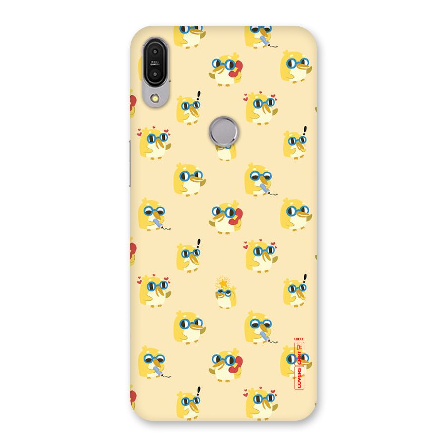 Yellow Parrot Back Case for Zenfone Max Pro M1
