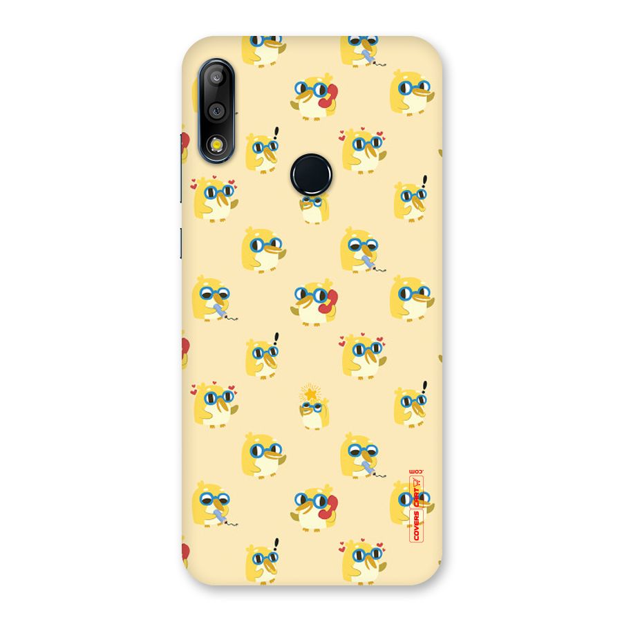 Yellow Parrot Back Case for Zenfone Max Pro M2