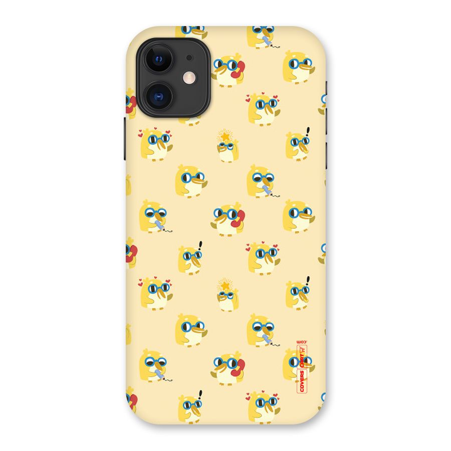 Yellow Parrot Back Case for iPhone 11