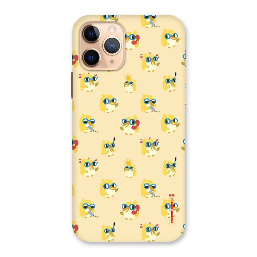 Yellow Parrot Back Case for iPhone 11 Pro