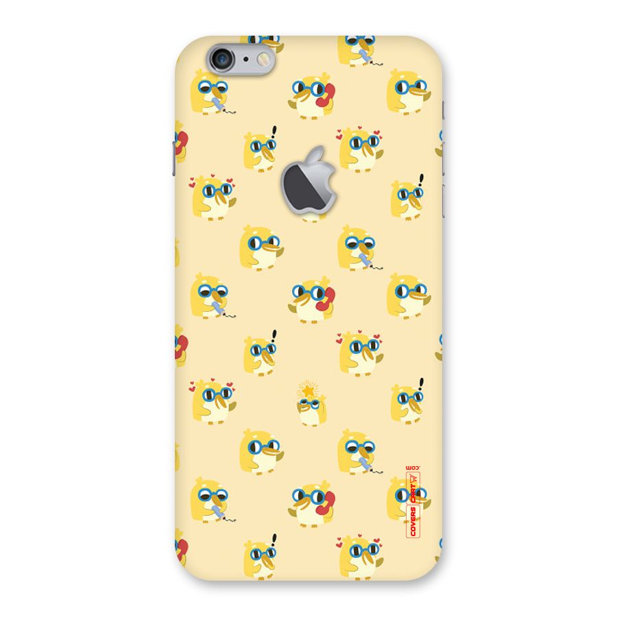 Yellow Parrot Back Case for iPhone 6 Plus 6S Plus Logo Cut