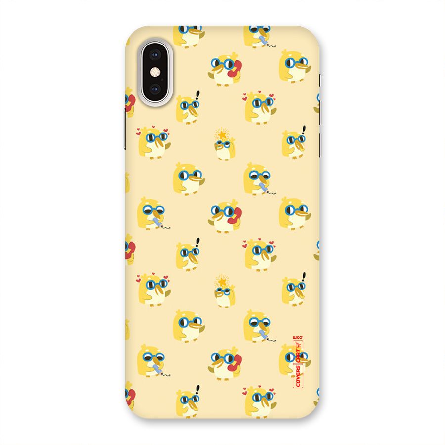 Yellow Parrot Back Case for iPhone XS Max