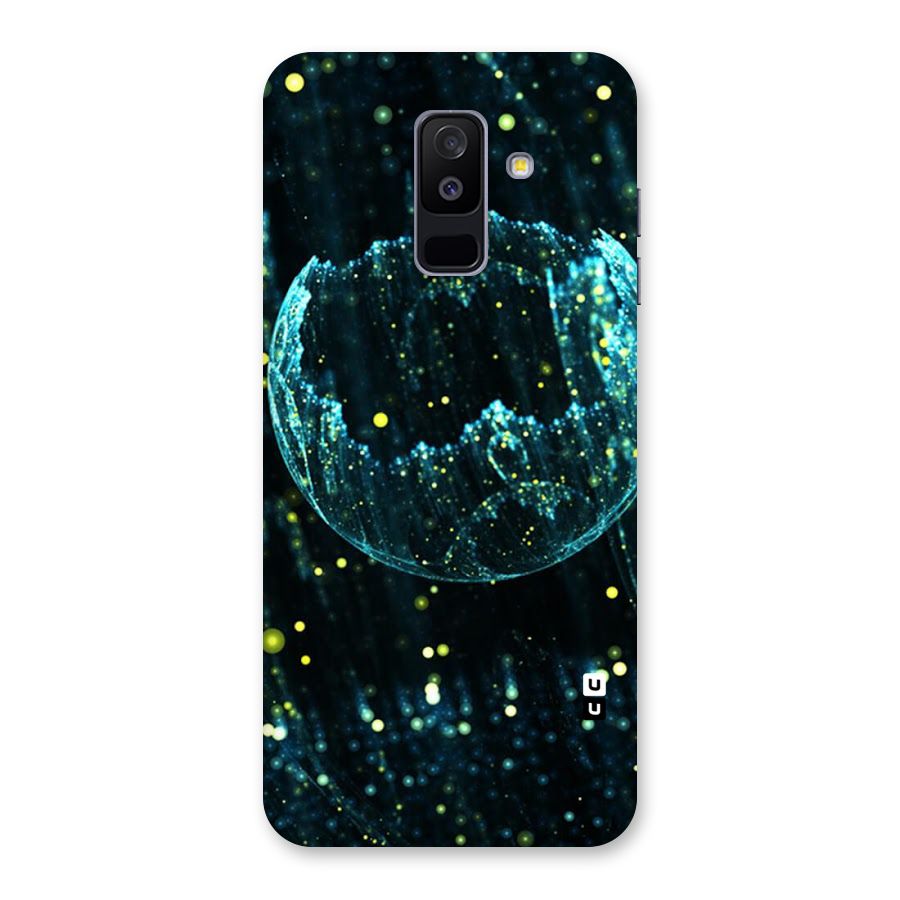 Yellow Rain Back Case for Galaxy A6 Plus