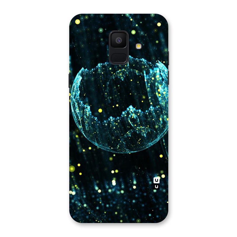 Yellow Rain Back Case for Galaxy A6 (2018)