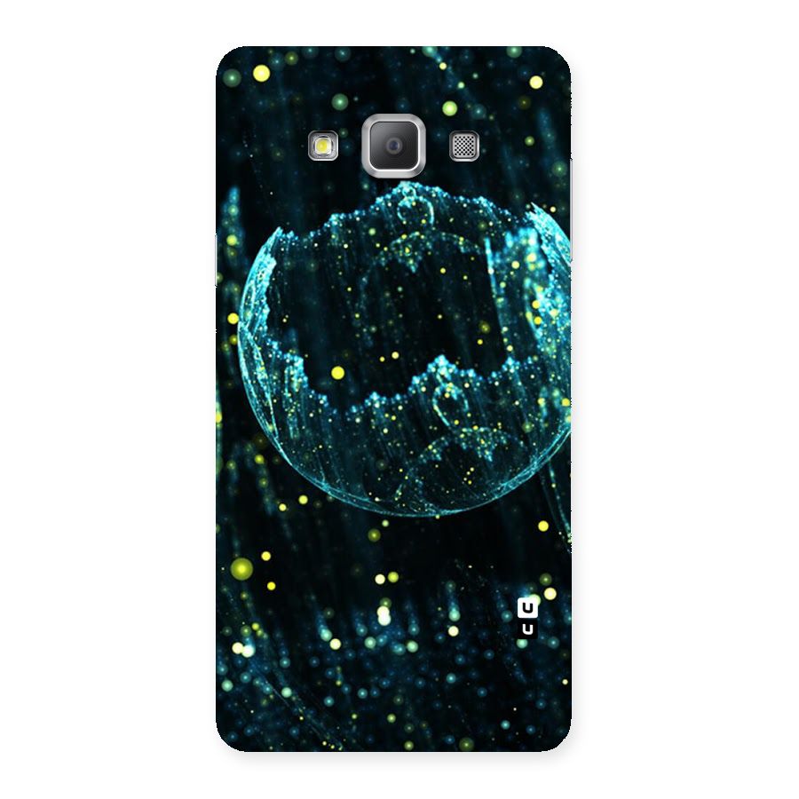 Yellow Rain Back Case for Galaxy A7