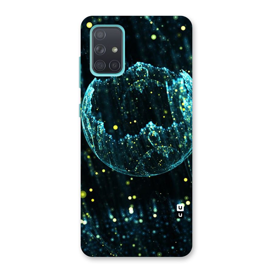 Yellow Rain Back Case for Galaxy A71