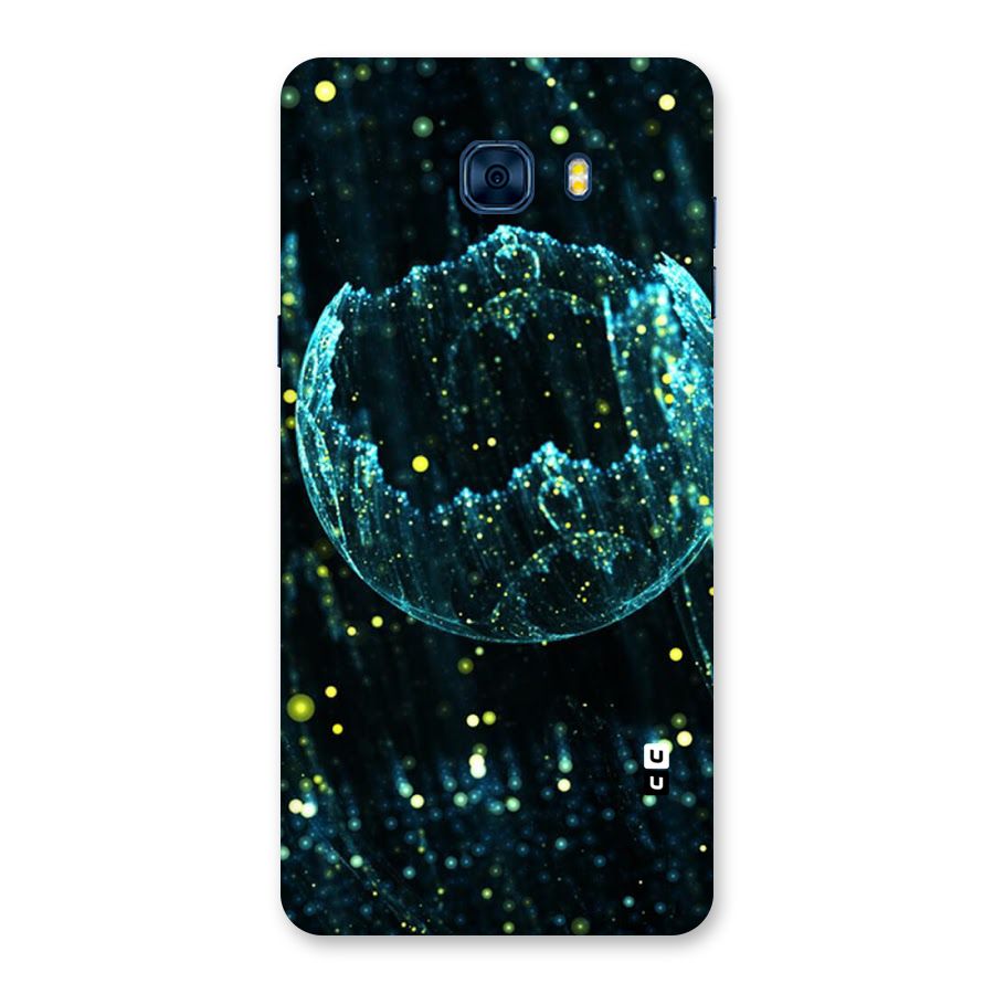 Yellow Rain Back Case for Galaxy C7 Pro