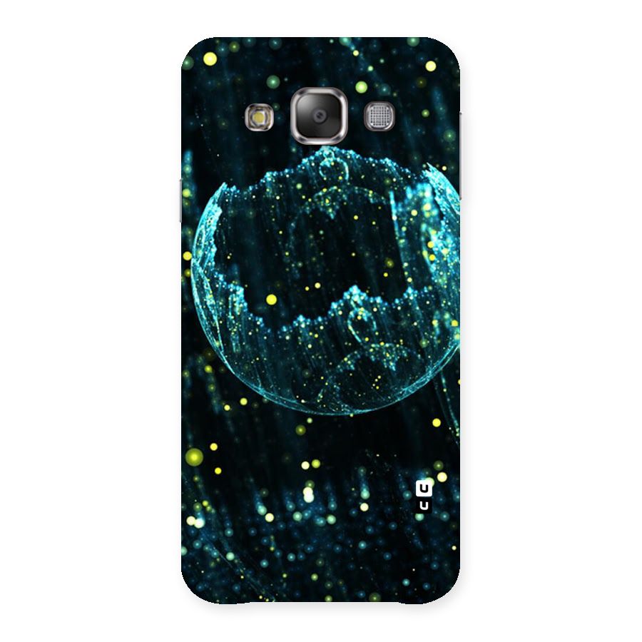 Yellow Rain Back Case for Galaxy E7