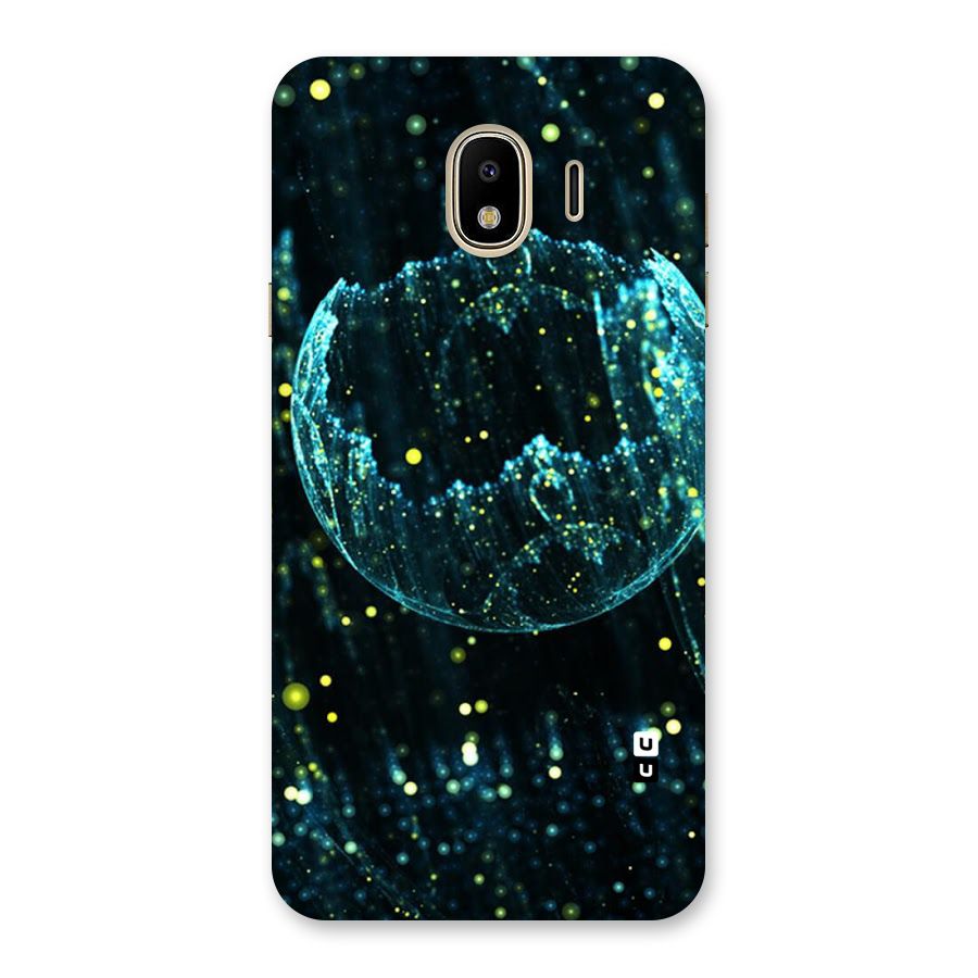 Yellow Rain Back Case for Galaxy J4