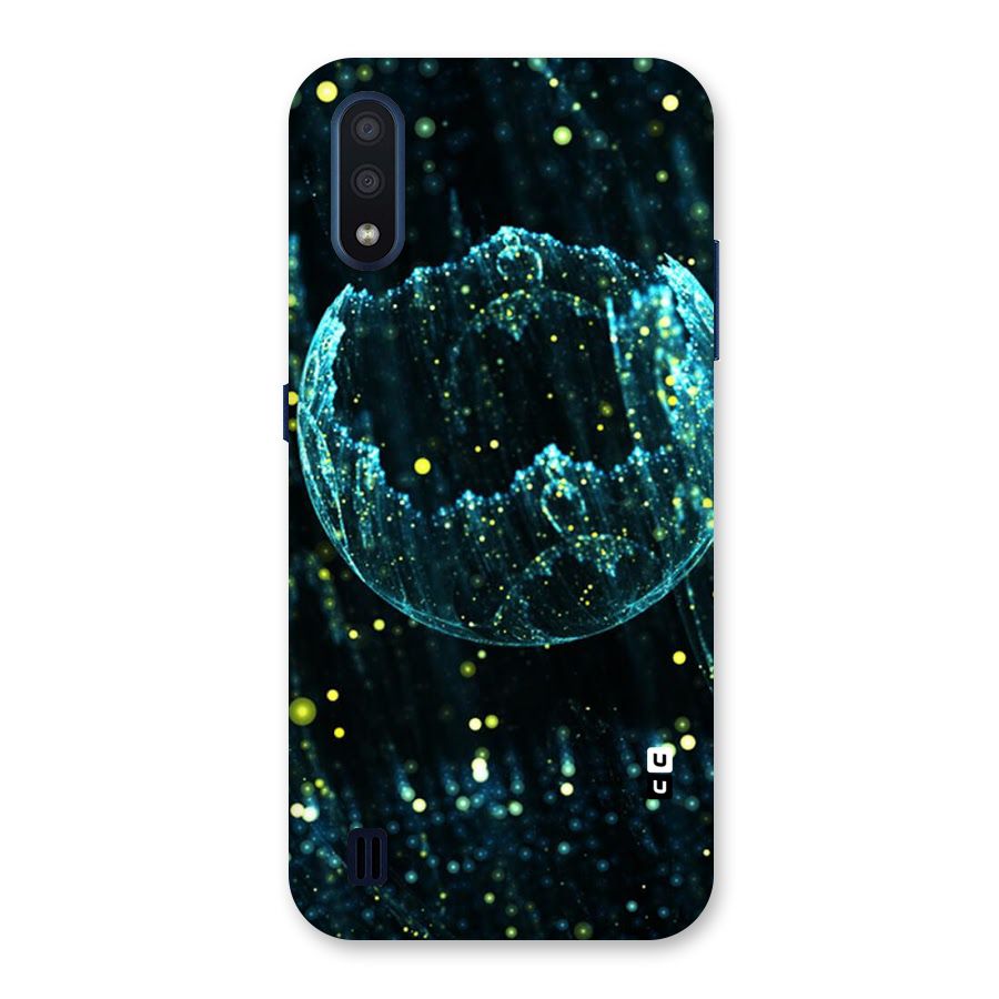 Yellow Rain Back Case for Galaxy M01