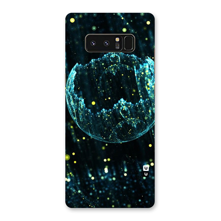 Yellow Rain Back Case for Galaxy Note 8