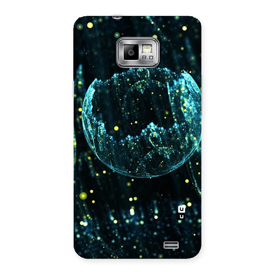 Yellow Rain Back Case for Galaxy S2