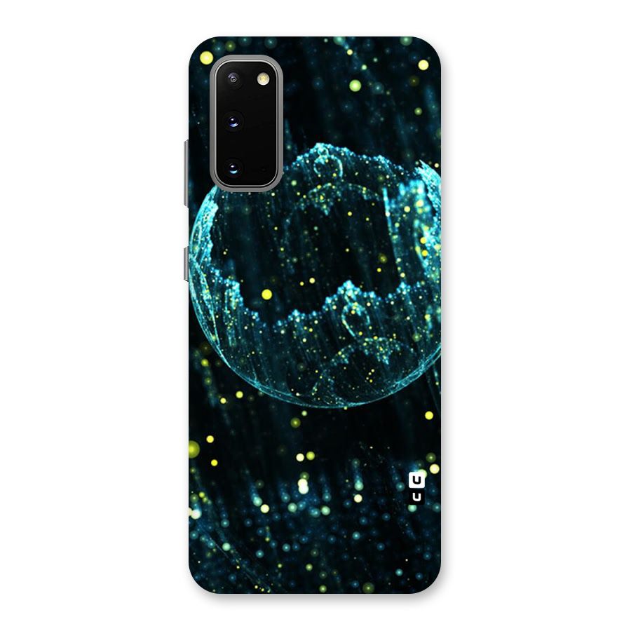 Yellow Rain Back Case for Galaxy S20