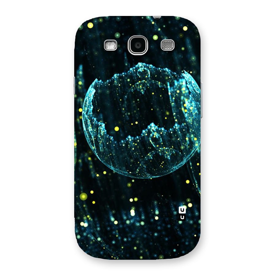 Yellow Rain Back Case for Galaxy S3