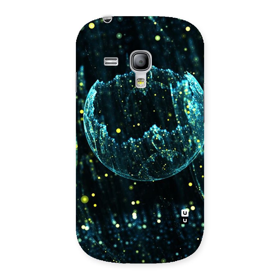 Yellow Rain Back Case for Galaxy S3 Mini