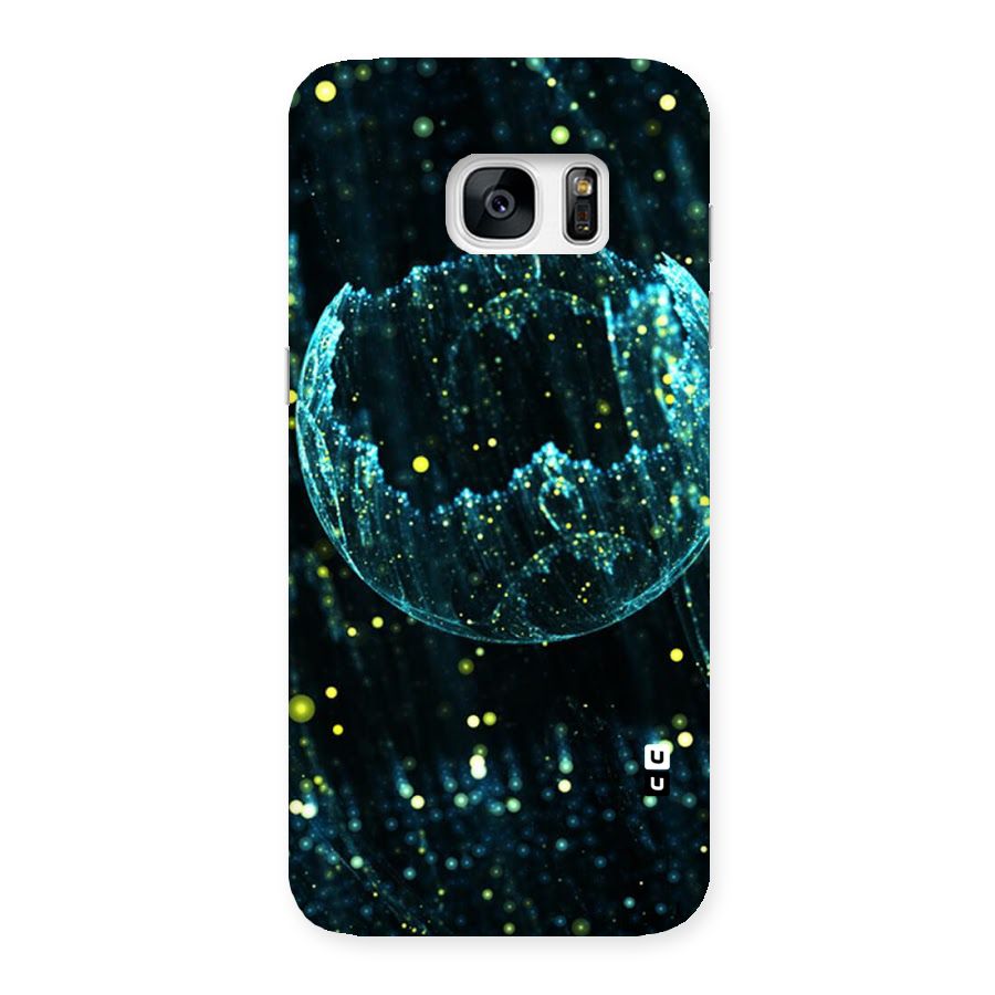 Yellow Rain Back Case for Galaxy S7 Edge