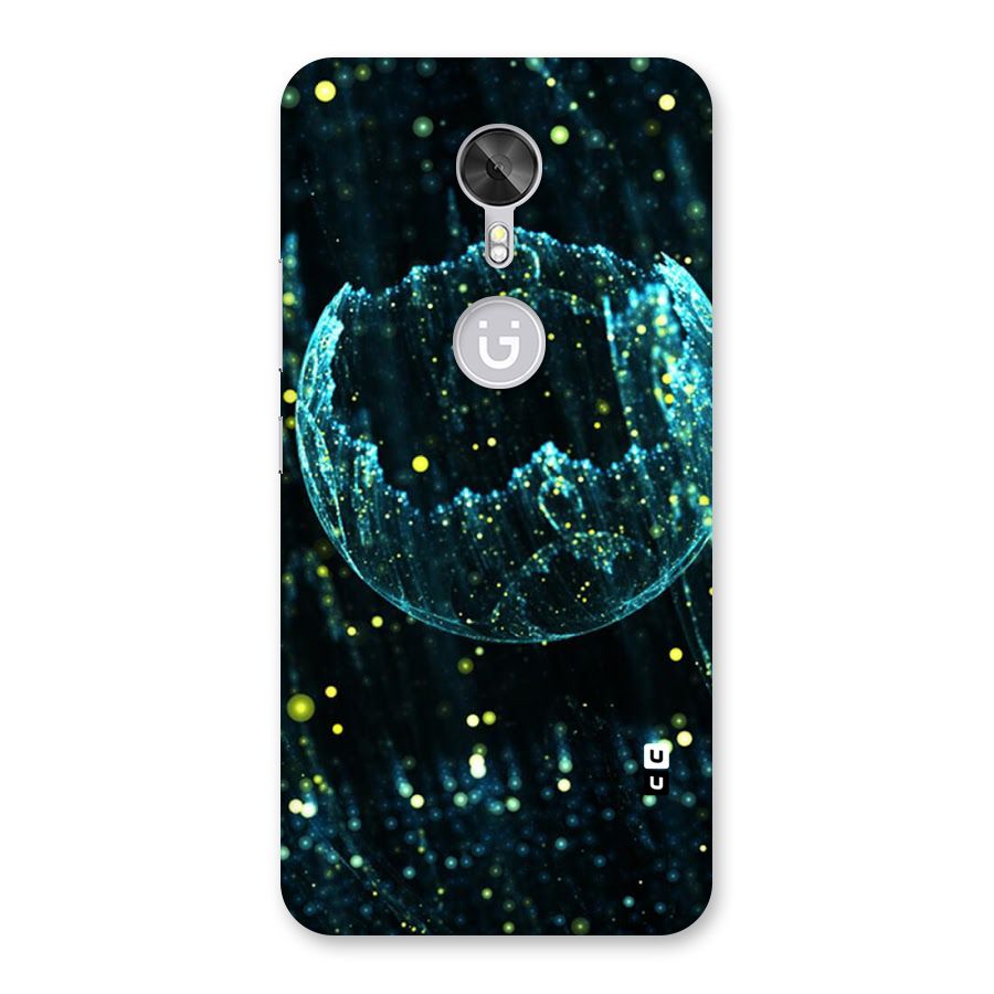 Yellow Rain Back Case for Gionee A1