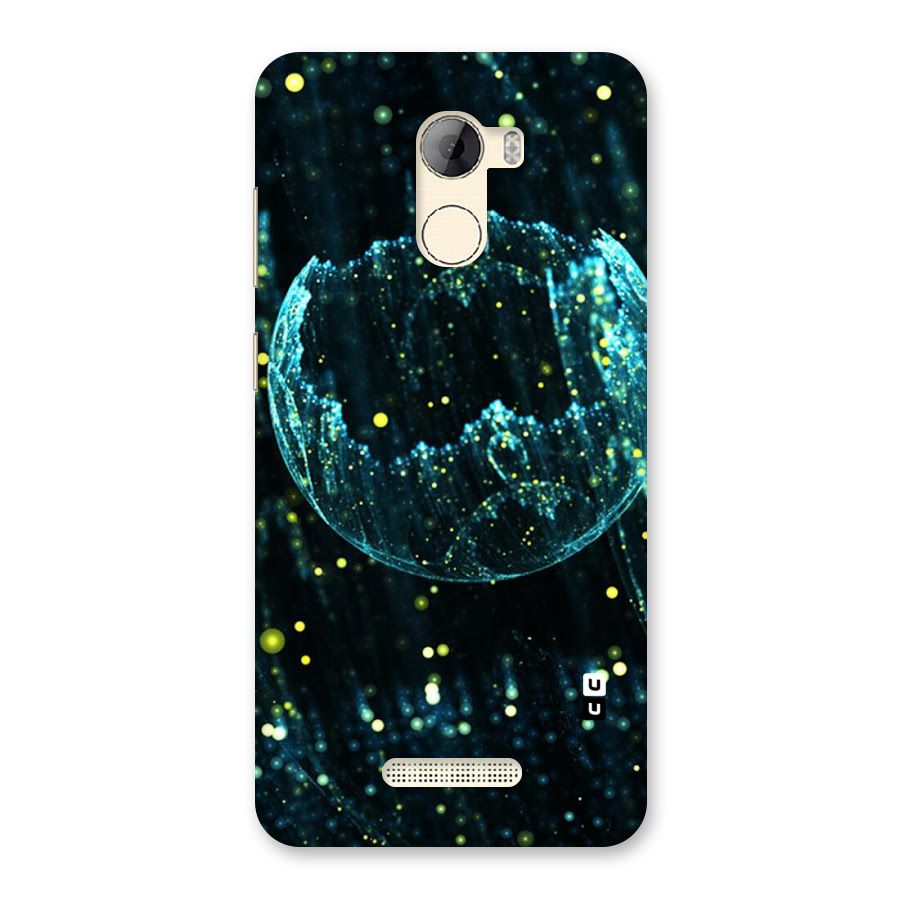 Yellow Rain Back Case for Gionee A1 LIte