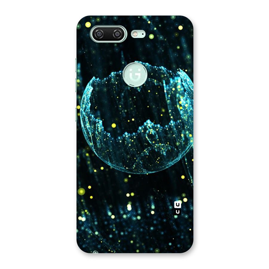 Yellow Rain Back Case for Gionee S10