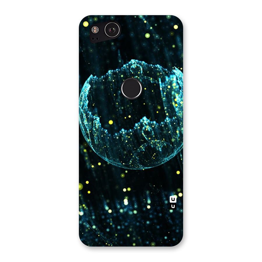 Yellow Rain Back Case for Google Pixel 2