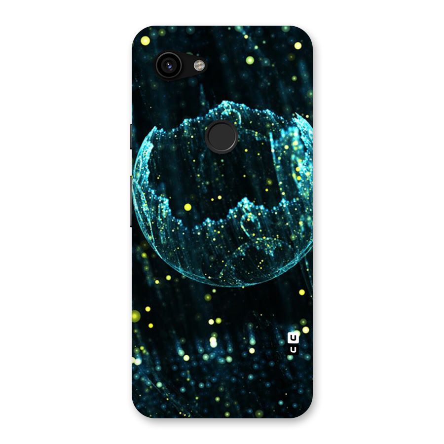 Yellow Rain Back Case for Google Pixel 3a