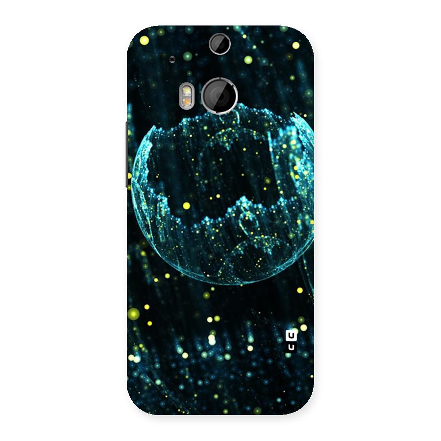 Yellow Rain Back Case for HTC One M8