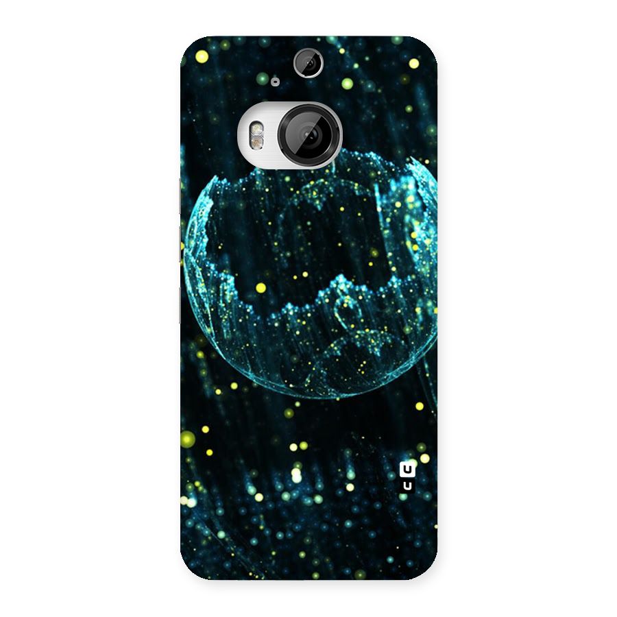 Yellow Rain Back Case for HTC One M9 Plus