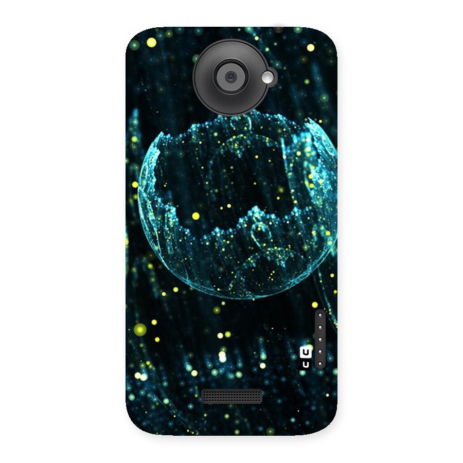 Yellow Rain Back Case for HTC One X