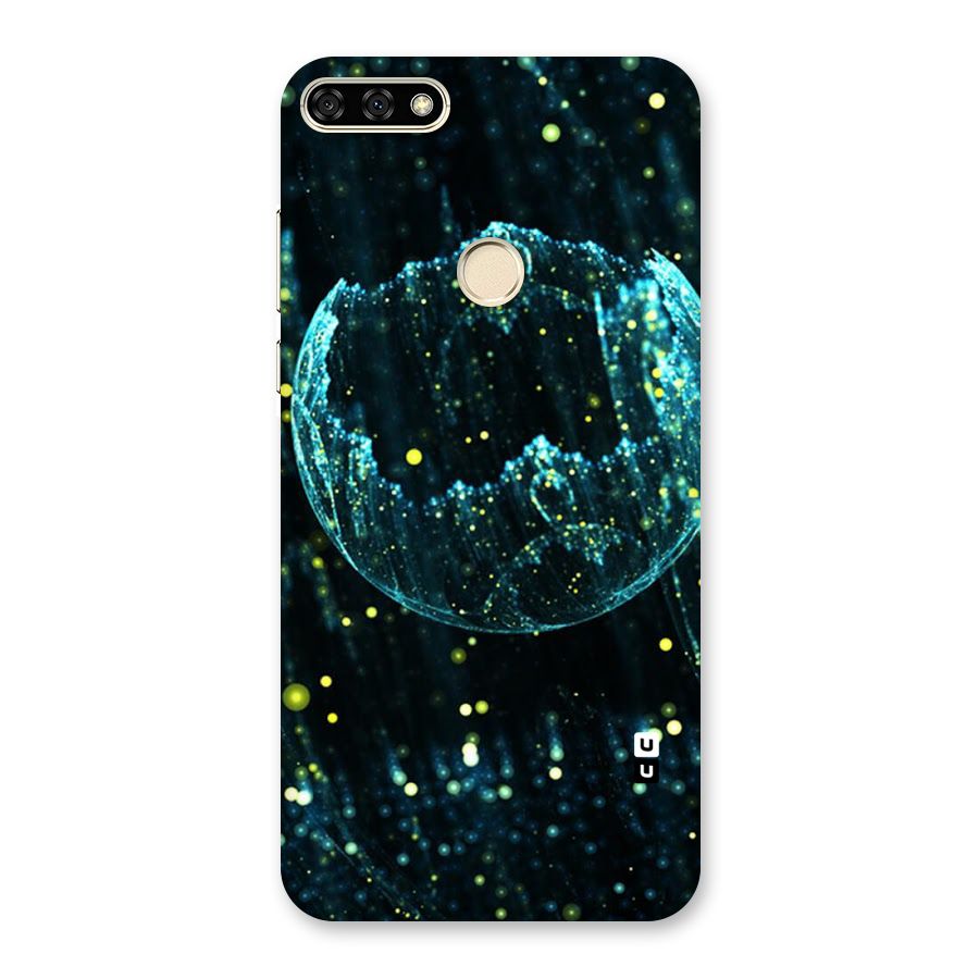 Yellow Rain Back Case for Honor 7A