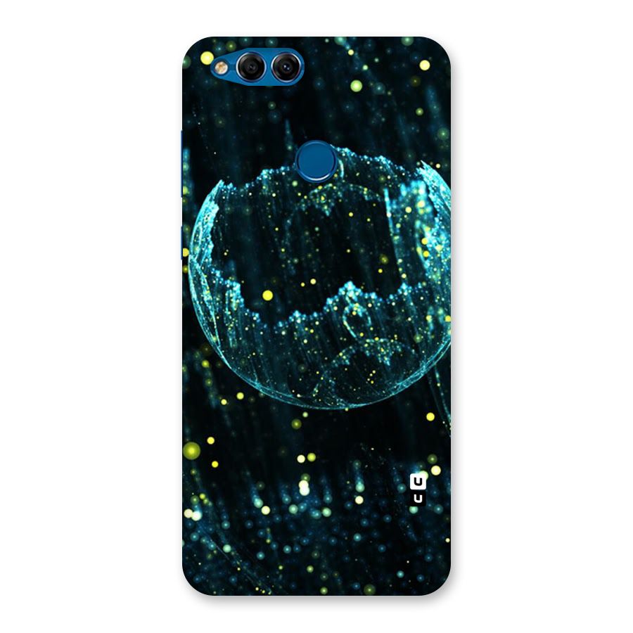 Yellow Rain Back Case for Honor 7X