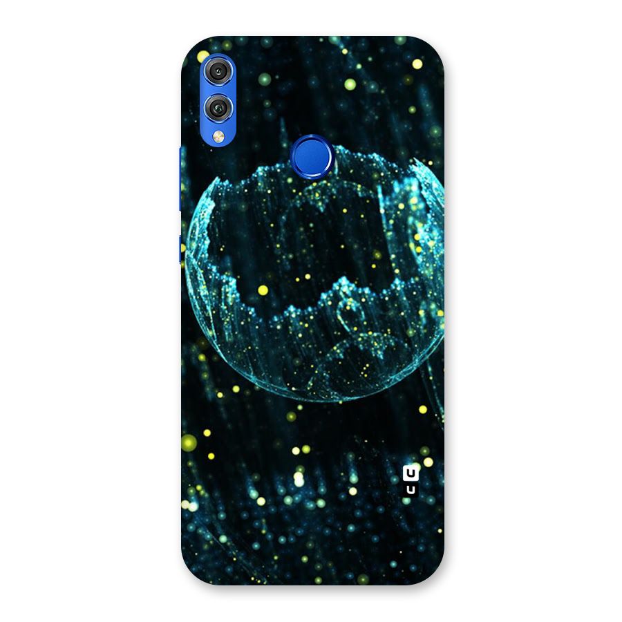 Yellow Rain Back Case for Honor 8X