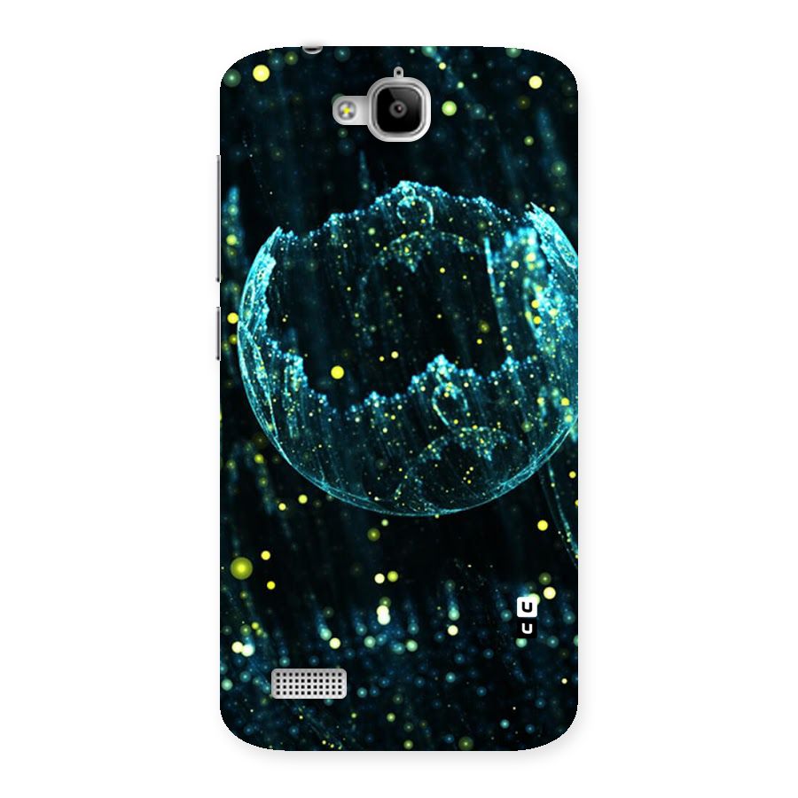Yellow Rain Back Case for Honor Holly